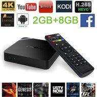 Fxexblin T95N Mini M8S Pro Tv Box Android 6.0 Amlogic S905X CPU Cortex-A53 Mali-450 GPU 2G/8G 3D WiFi Fully Load...