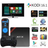 NEXBOX A95X Pro TV Box Android 6.0 Amlogic S905X Quad Core 2.0GHz KODI 16.1 Pre-installed 2GB /8GB VP9 H.265 HDR...