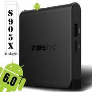 2017 Model GooBang Doo Android 6.0 TV Box, T95X Android TV Box Amlogic S905X 64 Bits and True 4K Playing