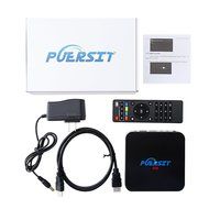 Puersit Android TV Box Fully Loaded Unlocked Kodi Amlogic S905 1GB/8GB Quad Core Smart Media Player with 4K/H.265... N7