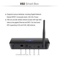 KOLOF X92 OTT Android 6.0 TV Box Amlogic S912 Octa Core KODI 16.1 2G 16G Streaming Media Player N3