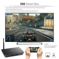 KOLOF X92 OTT Android 6.0 TV Box Amlogic S912 Octa Core KODI 16.1 2G 16G Streaming Media Player N9