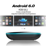 [Free Mini Keyboard] 2017 Model Globmall Android 6.0 TV Box, X2 Android TV Box Amlogic S905X 64 Bits 16GB ROM... N7