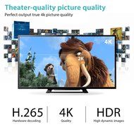 [3G+32G] KUAK H96 PRO+ Amlogic S912 OTT TV Box Android 6.0 KODI 16.1 Octa Core Streaming Media Player N4