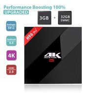 [3G+32G] KUAK H96 PRO+ Amlogic S912 OTT TV Box Android 6.0 KODI 16.1 Octa Core Streaming Media Player N5