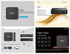 [Latest Version] HONGYU&reg; T95M 2GB+8GB Android TV BOX Kodi Pre installed Amlogic S905 Quad-core cortex-A53 Android... N4