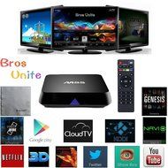 [2016 Latest TV Box ] Bros Unite M8S TV Box Amlogic S812 Quad Core Fully loaded Add-ons with KODI Cloud TV H.265...