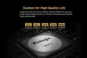 Android 6.0 Smart TV BOX Amlogic S912 Octo-core 2GHz ARM Cortex-A53 64-bit 2G/16G KODI 16.1 Fully Loaded Streaming... N9