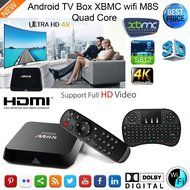 [Free Wireless Mini keyboard]COOLEAD M8S TV Box Amlogic S812 Quad Core Fully loaded Add-ons with KODI Cloud TV...