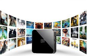 PowerLead P1020 S9 Android Smart TV Box Quad Core Fully Loaded KODIOS 3D XBMC 4K Streaming Media Player Smart... N7
