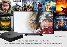 Easytone T95N Mini M8S Pro Kodi 16.0 Amlogic S905 Android 5.1 TV Box 4K Streaming Media Player 2GB/8GB with WiFi... N4