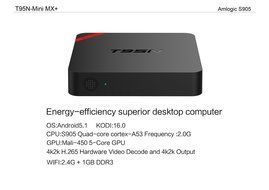 Easytone T95N Mini M8S Pro Kodi 16.0 Amlogic S905 Android 5.1 TV Box 4K Streaming Media Player 2GB/8GB with WiFi... N17