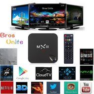 Bros Unite MX3 MXIII Amlogic S812 Android TV Box Quad Core with 2G 8G 2.4/5GHz Dual Wifi Bluetooth 4.0 HDMI DLNA...