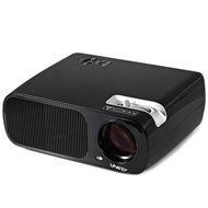 UhAPPy U - 20 LCD Video Projector, 2600 Lumens Home Cinema 5.0 Inch LCD TFT Display 1080P HD 3D (Black)