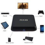 NPET RK8 Android 5.1 Lillipop 2GB 8GB RK3368 Kodi 15.2 Smart TV Box Bluetooth Wifi 3D 4K Octa Core Streaming Media... N4