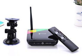 Voxlink Android 4.4.2 Quad Core XBMC TV Box HDMI HDD Player CS968 Mic RK3188 2G+8G with External Wifi Antenna... N7