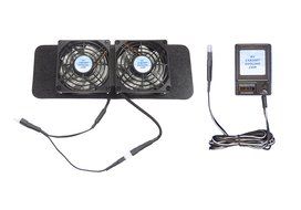 Dish DVR cooling fans for VIP 722/622/922/612, with thermoswitch &amp; multi-speed control