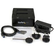 StarTech.com Universal Hard Drive Docking Station 2.5 and 3.5 Inches HDD and SSD with UASP and SATA III (UNIDOCKU33) N8