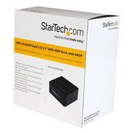 StarTech.com Universal Hard Drive Docking Station 2.5 and 3.5 Inches HDD and SSD with UASP and SATA III (UNIDOCKU33) N17