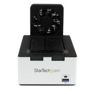 StarTech.com Universal Hard Drive Docking Station 2.5 and 3.5 Inches HDD and SSD with UASP and SATA III (UNIDOCKU33) N24