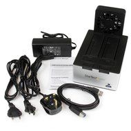 StarTech.com Universal Hard Drive Docking Station 2.5 and 3.5 Inches HDD and SSD with UASP and SATA III (UNIDOCKU33) N27