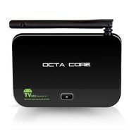 Yuntab Z4 Android 5.1 Streaming Media Player Octa Core 2GB/16GB, 64 bits HDMI 2.0/ H.265/ 4K with 2.5G/5G with...