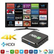 2017 Latest Model WIIKEE A96S Amlogic S905X Quad Core Android TV Box with KODI 17.0 Fully Loaded and Android 6.0... N4
