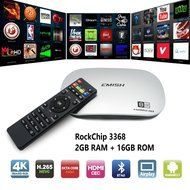 New EMISH 4K Octa Core RockChip 3368 64Bit 16G Flash DDRIII 2GB Android 5.1 Smart TV Box, Game Player with KODI...