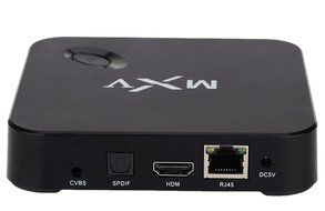Globmall MXV Android TV Box Amlogic S805 Quad Core 1GB RAM 8GB ROM with WIFI Bluetooth 4.0 Streaming Media Player N3