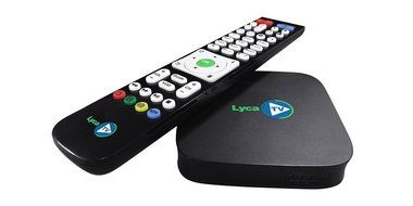 Lyca TV One Year Subscription with Set-top Box included (Tamil, Black)