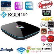 HONGYU&reg; Q-Box Android 5.1 Kodi 16.0 Tv Box Amlogic S905 Quad Core 4K UHD 3D 1000M XBMC Pre-installed 2G/16G 4K...