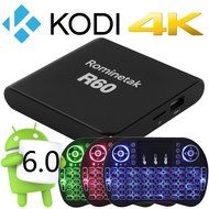 Rominetak [Wireless Touchpad Backlit Mini Keyboard] + R60 Android 6.0 OS TV Box 2GB DDR3 RAM 16GB Flash Bluetooth...