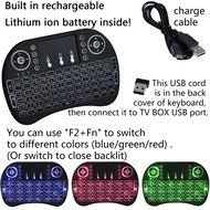 Rominetak [Wireless Touchpad Backlit Mini Keyboard] + R60 Android 6.0 OS TV Box 2GB DDR3 RAM 16GB Flash Bluetooth... N2