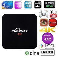 NEW Puersit Android 5.1 Quad core 4K WIFI TV Box Q1 pro KODI 16.0 Miracast 4K/2K 1GB+8GB, H.265,3D , OTT TV, IPTV