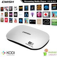 EMISH X810 Andoird Tv Box, Game Player with KODI, 4K2K Rockchip 3368 64Bit Octa Core DDRIII 2GB, EMMC Flash 16GB...