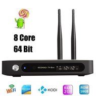 Epteam octa Core Xbmc Kodi 4k Android Tv Box 5.1 Lollipop 64Bit Csa91 Rooted streaming media player (Rk3368+2g...