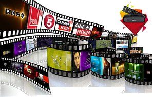 MAG254 IPTV with Fully Loaded Live Sports and other TV channels and VOD Include FREE 1 YEAR subscription + USB...