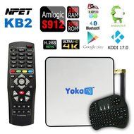 NPET KB2 S912 Android 6.0 Marshmallow TV Box Octa core 2GB 32GB Streaming Media Player Kodi 17.0 1000M Ethernet...