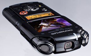OLYMPUS LinearPCM ICRecorder LS-20M Black with 2GB SD card Full hi-vision movie LS-20M N12