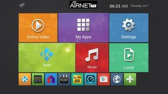 AirNet TV X9 Android TV Box - Fully Loaded Kodi with AirNet TV Updater App 2g/16g/ 4K UHD N6