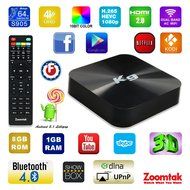 Android TV BOX Zoomtak K9 Amlogic S905 A53 64bit CPU Quad Core With Android 5.1 OS 1GB/8GB XBMC/Kodi 16.1 Streaming...