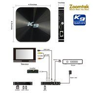 Android TV BOX Zoomtak K9 Amlogic S905 A53 64bit CPU Quad Core With Android 5.1 OS 1GB/8GB XBMC/Kodi 16.1 Streaming... N3