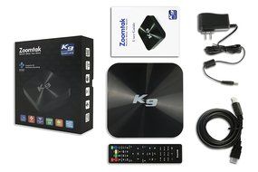 Android TV BOX Zoomtak K9 Amlogic S905 A53 64bit CPU Quad Core With Android 5.1 OS 1GB/8GB XBMC/Kodi 16.1 Streaming... N5