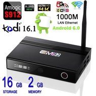 SUPVIN EM92 Android 6.0 Marshmallow 4K TV Box Amlogic S912 Chipset [2G DDR3/16G eMMC] Octo-core Kodi 16.1 Fully...