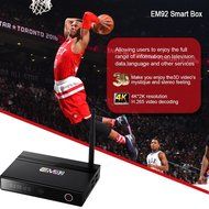 SUPVIN EM92 Android 6.0 Marshmallow 4K TV Box Amlogic S912 Chipset [2G DDR3/16G eMMC] Octo-core Kodi 16.1 Fully... N5