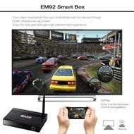 SUPVIN EM92 Android 6.0 Marshmallow 4K TV Box Amlogic S912 Chipset [2G DDR3/16G eMMC] Octo-core Kodi 16.1 Fully... N7