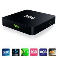KODI 16.0 Smart Wifi Android 5.2 TV Box Jbonest M9S 4K Ultra HD DRR3 1GB Memory 8GB Storage S905 Bluetooth Blu-ray...