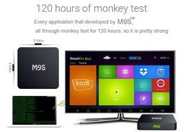 KODI 16.0 Smart Wifi Android 5.2 TV Box Jbonest M9S 4K Ultra HD DRR3 1GB Memory 8GB Storage S905 Bluetooth Blu-ray... N5