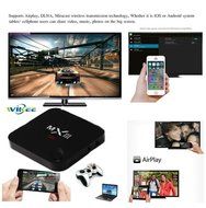 [2016 new arrivals] WIIKEE MX3 MXIII KODI Android 4.4 Amlogic S812 Quad Core 1G/8G XBMC Streaming Media Player... N2