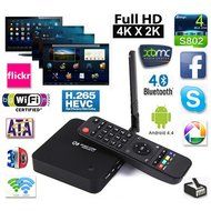 Q8 4k Android 4.4 Quad Core Rk3288 2.4g/5.8g Dual Wifi Android Tv Box